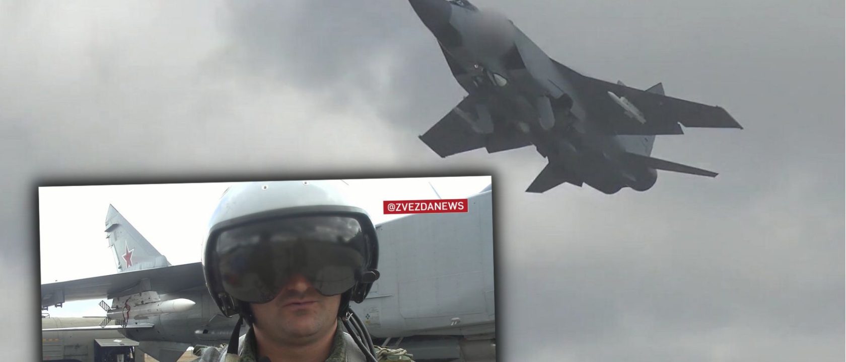 MiG-31BM Rusia tembak Su-24 Ukraina