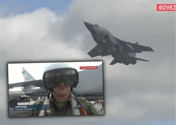 MiG-31BM Rusia tembak Su-24 Ukraina