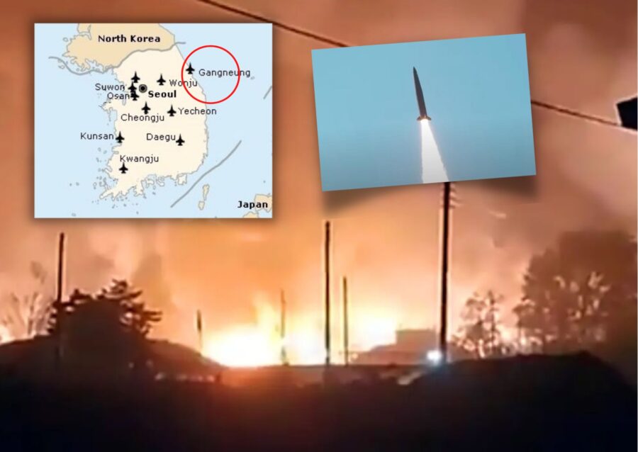 Peluncuran rudal balistik jarak pendek Korea Hyunmoo-2 gagal_ Yonhap_ airspace-review