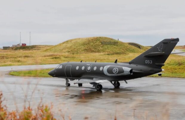 RNoAF Falcon 20 ECM
