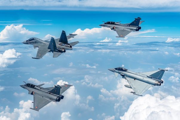 Su-30MKI - Rafale - RAF Typhoon_