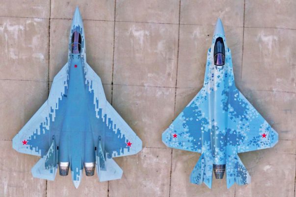 Su-57 Felon and Su-75 Checkmate