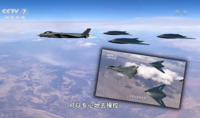 Tandem seat J-20 and GJ-11_China