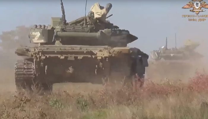 Tank T-72 Rusia di Kherson