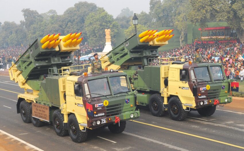 Tata Pinaka MLRS_India