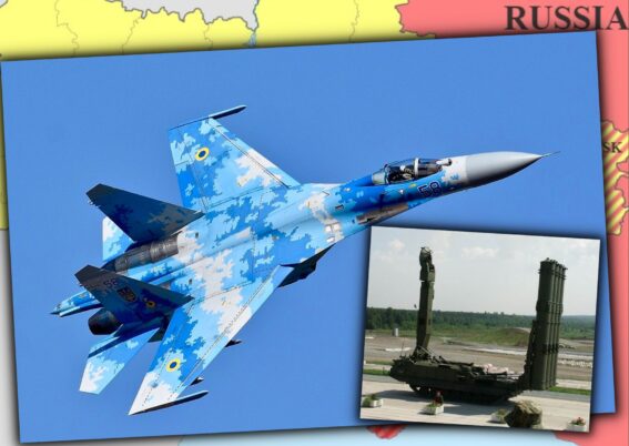 Récord mundial, el S-300V4 ruso derribó al Su-27 ucraniano desde 217 km