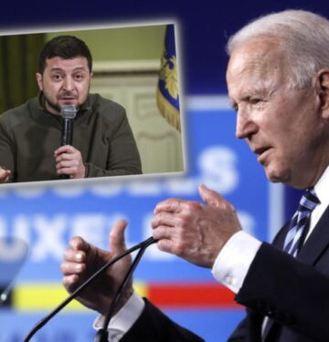 Zelensky and Biden