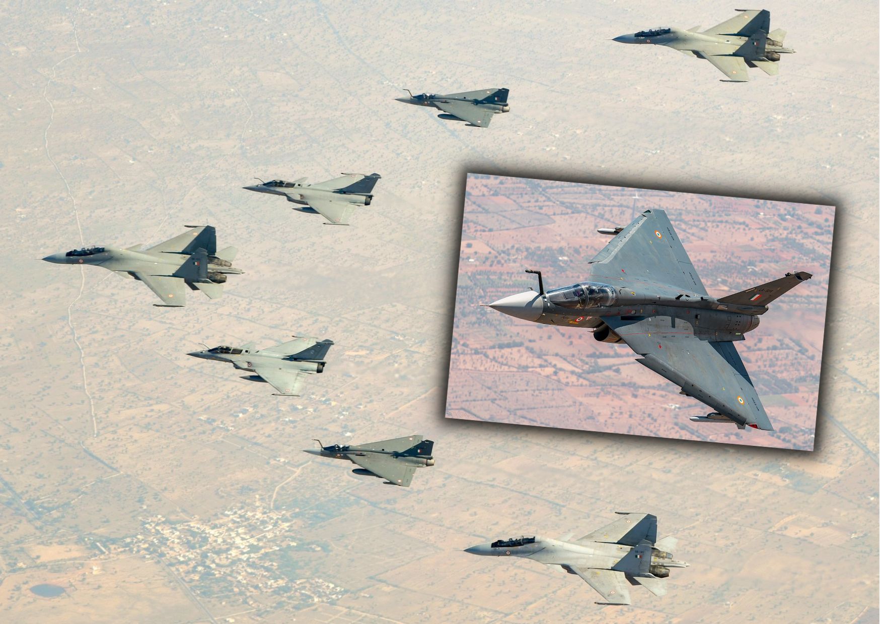 HAL TEJAS MELAKUKAN LATIHAN DENGAN ANGKATAN UDARA PERANCIS_IAF_ AIRSPACE REVIEW
