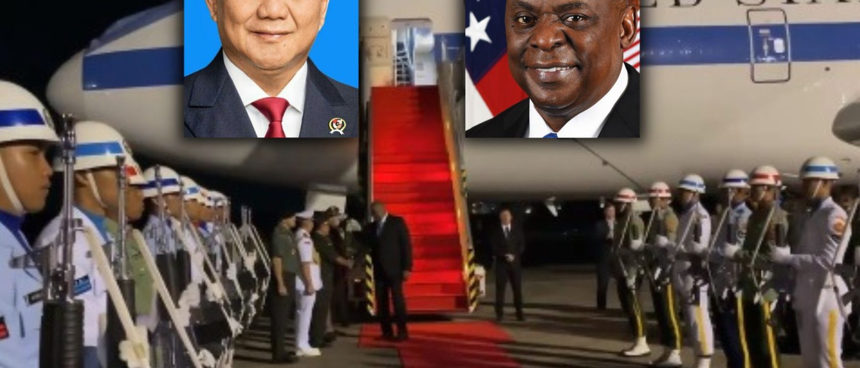 MENTERI PERTAHANAN AS LLOYD J AUSTIN III BERTEMU DENGAN MENHAN RI PRABOWO SUBIANTO DI JAKARTA - AIRSPACE REVIEW _