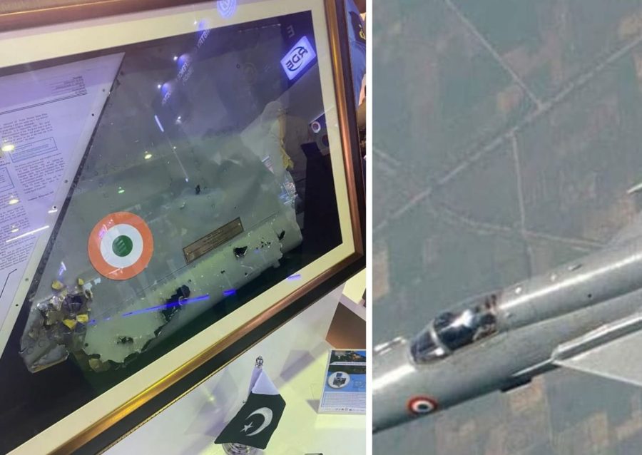 Potongan MiG-21 India dipamerkan Pakistan di IDEAS 2022_airspace review
