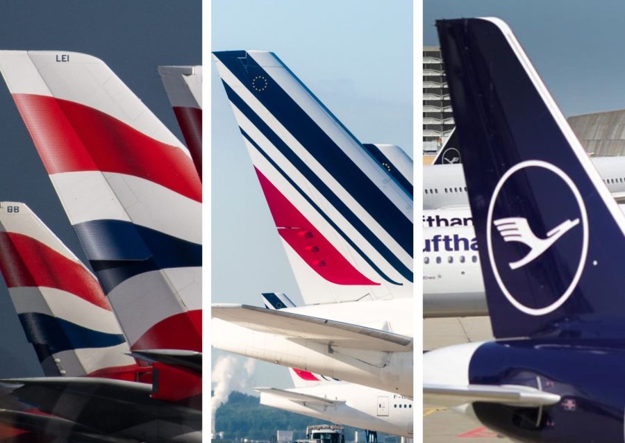 BRITISH AIRWAYS - AIR FRANCE - LUFTHANSA - airspace review