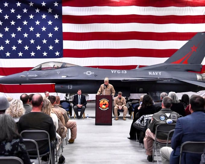 F-16C Block 32 VFC-13_USN_ airspace review