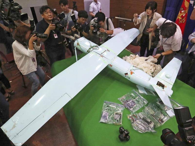 File Drone Korea Utara masuk ke Korea Selatan tahun 2017