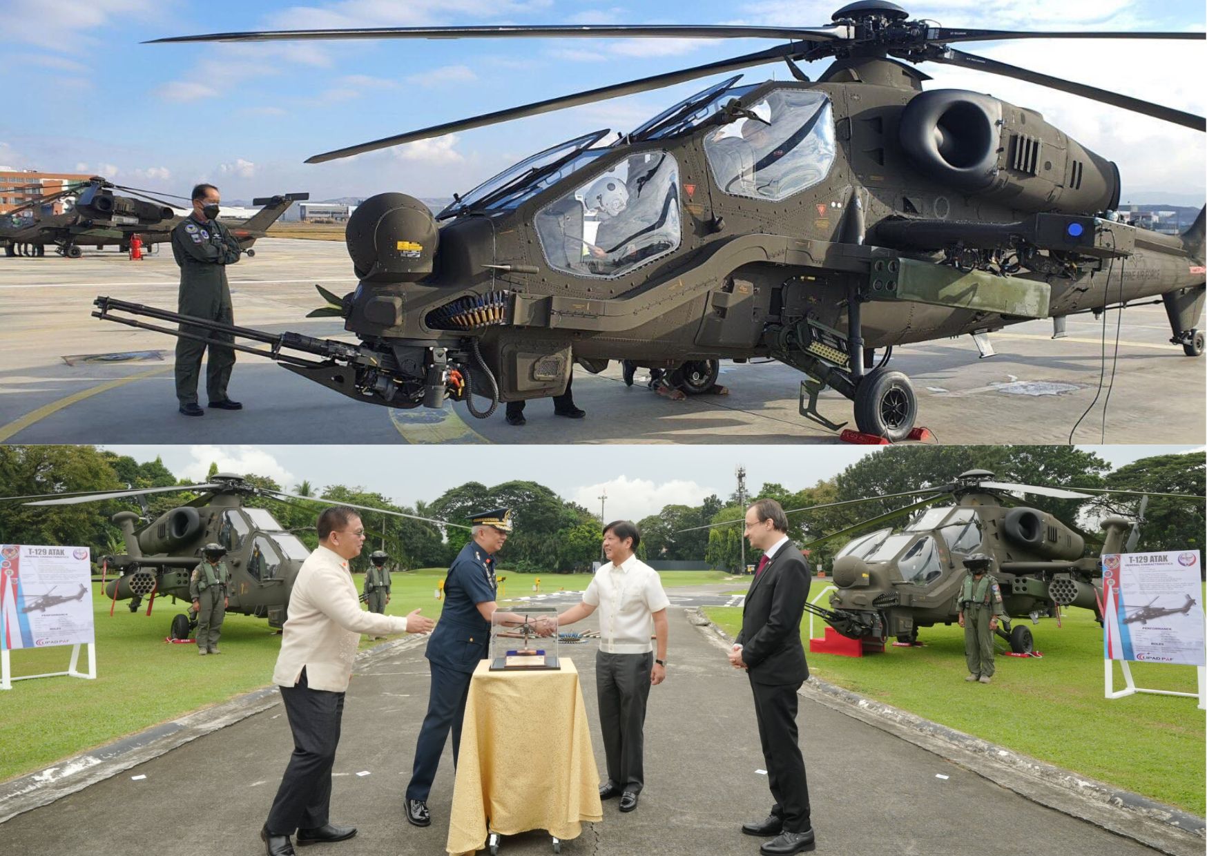 Filipina terima dua helikopter T129 ATAK tambahan dari Turki_DND_ Airspace Review