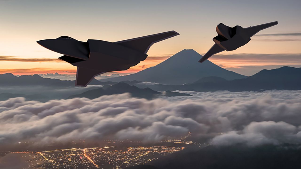 Jet tempur generasi mendatang kolaborasi Inggris Jepang Italia_ Japan MoD_ Airspace Review