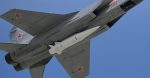 MiG-31 membawa rudal Kinzhal