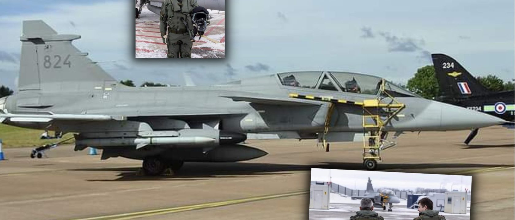 Panglima AU Filipina terbang dengan Gripen di Swedia_ Airspace Review