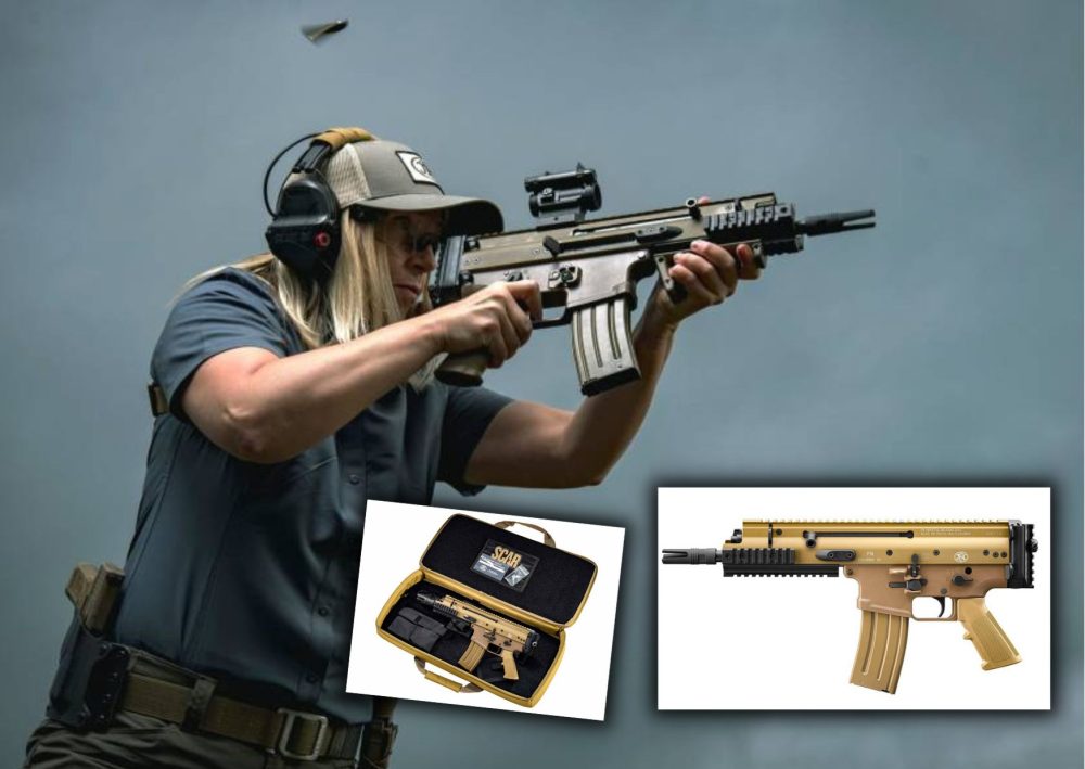 Pistol Mitraliur FN SCAR 15P _ airspace review