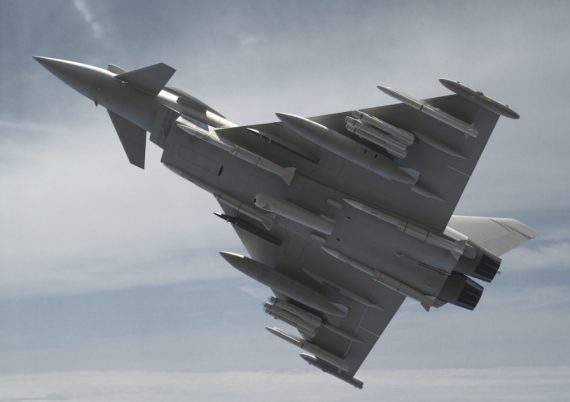 Typhoon membawa rudal Brimestone