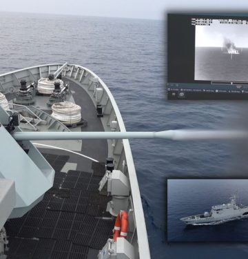 Uji Penembakan KRI Kerambit_ Airspace Review