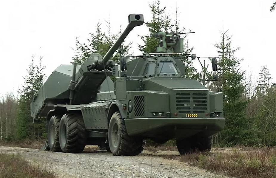 Archer 155 mm Sefl-Propelled Howitzer