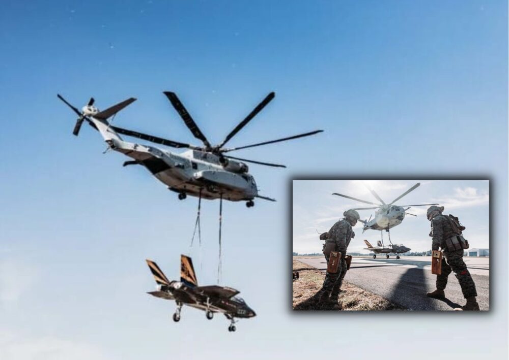 CH-53K mengangkut F-35B_USMC_ AR
