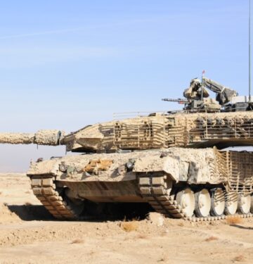 Canadian Leopard 2A6M tank