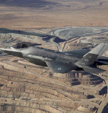 First Flight F-35A TR-3