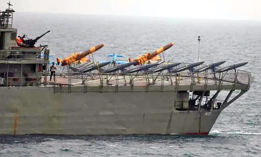 Kapal induk drone Iran