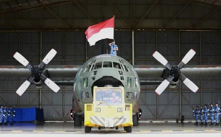 Pesawat Hercules A-1312 Pensiun