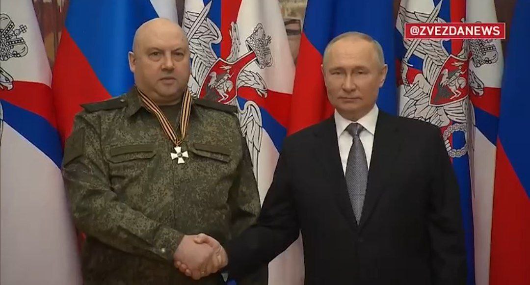 Putin berikan penghargaan negara tertinggi kepada Surovikin
