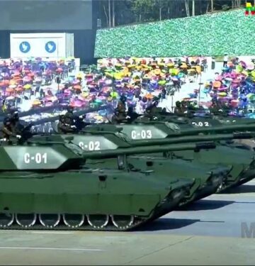 Tank Medium buatan Myanmar
