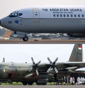 Boeing 737 dan C-130 Hercules TNI AU_ Airspace Review