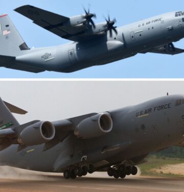 C-130 dan C-17 Globemaster III_ USAF_ Airspace Review
