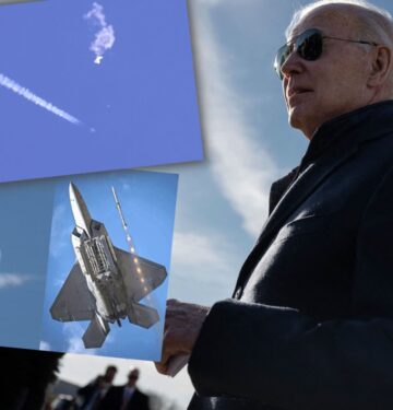 F-22 Tembal Balon Mata-Mata China_ Airspace Review