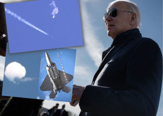 F-22 Tembal Balon Mata-Mata China_ Airspace Review