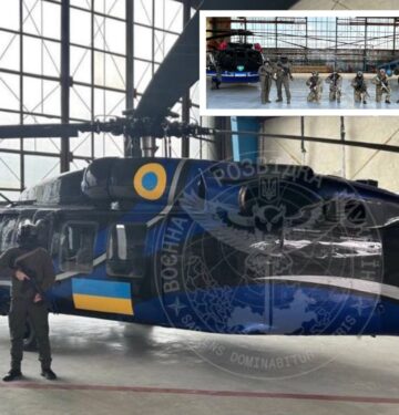 Helikopter Black Hawk Ukraina