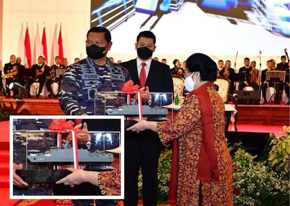 KRI Bung Karno_ TNI AL_ Airspace Review