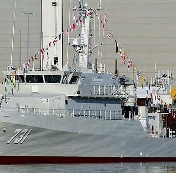 KRI Pulau Fani-731