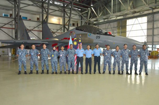 Kunjungan tim delegasi IAF ke TUDM untuk kerja sama perawatan Su-30
