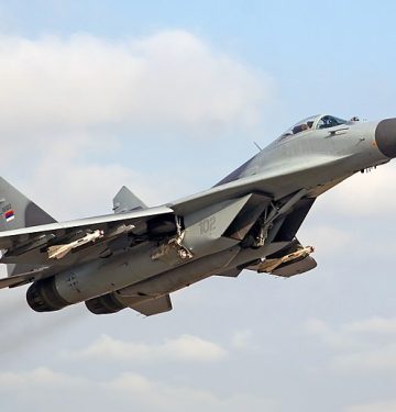 Mig-29 Serbia