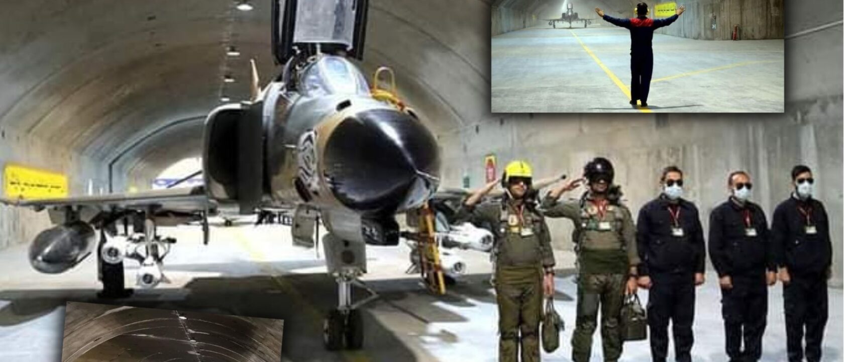 Pangkalan jet tempur bawah tanah Iran