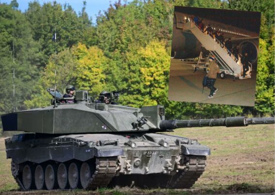 Para awak tank Ukraina tiba di Inggris untuk pelatihan Challenger 2_ AR