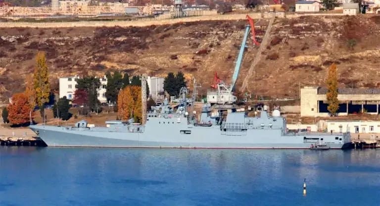 Russian warship