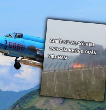 Su-22 Vietnam jatuh