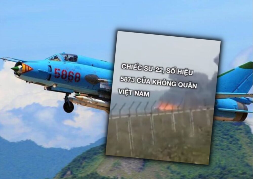 Su-22 Vietnam jatuh