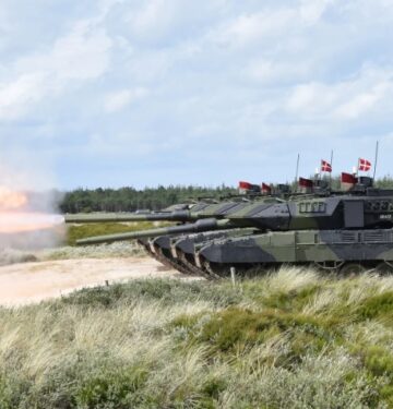 Tank Leopard 2A7 Denmark