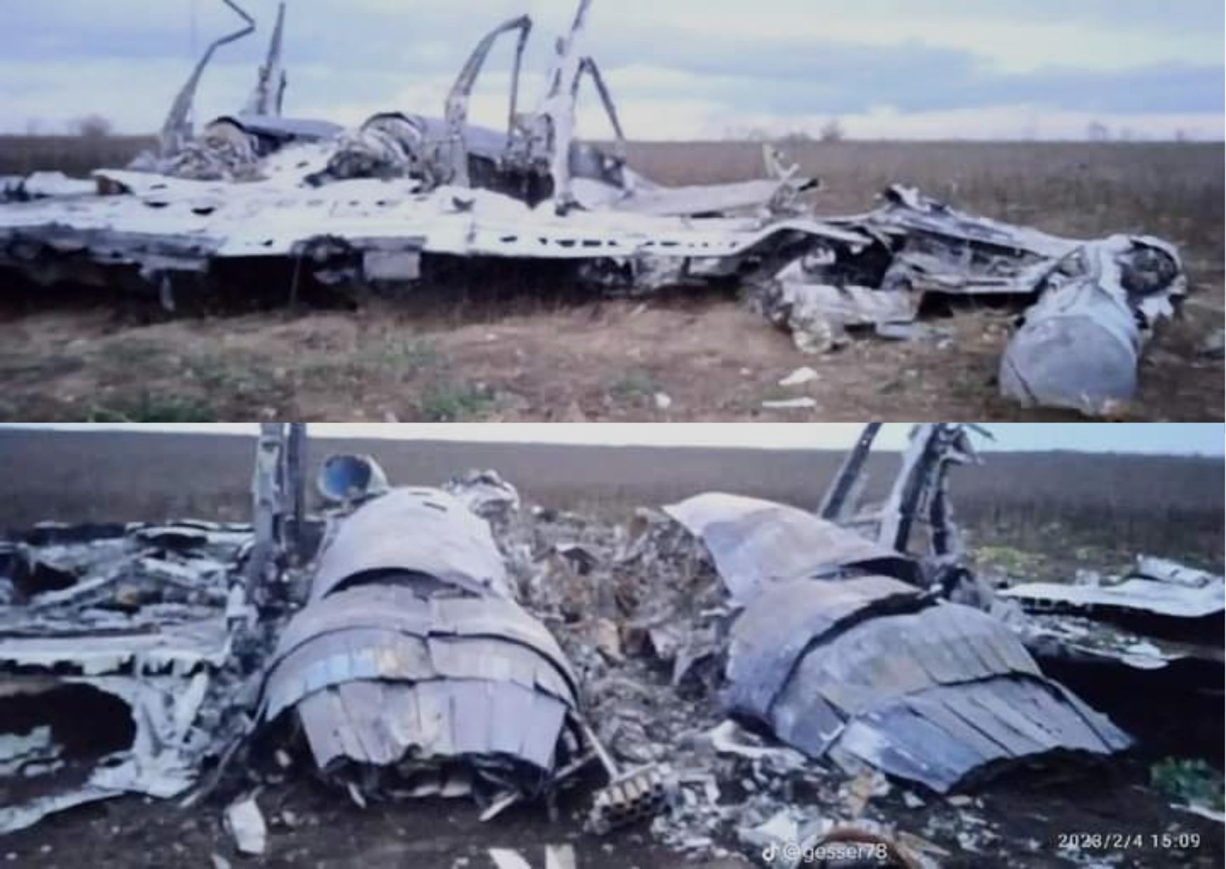 Ukraina klaim temukan puing-puing Su-35S Rusia