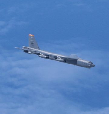 B-52 over Baltic Sea_