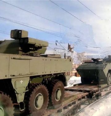 Boomerang 8X8 diturunkan ke Ukraina